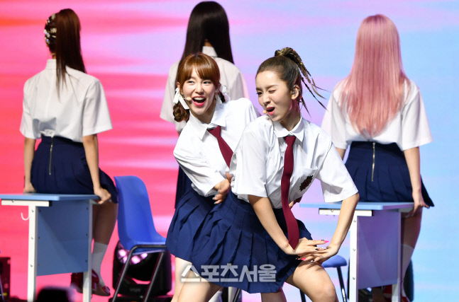 나나와 루시, 우아(woo!ah!) 쇼케이스[포토]