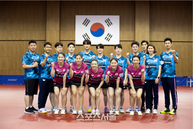 탁구 국가대표 국제대회 첫 출격