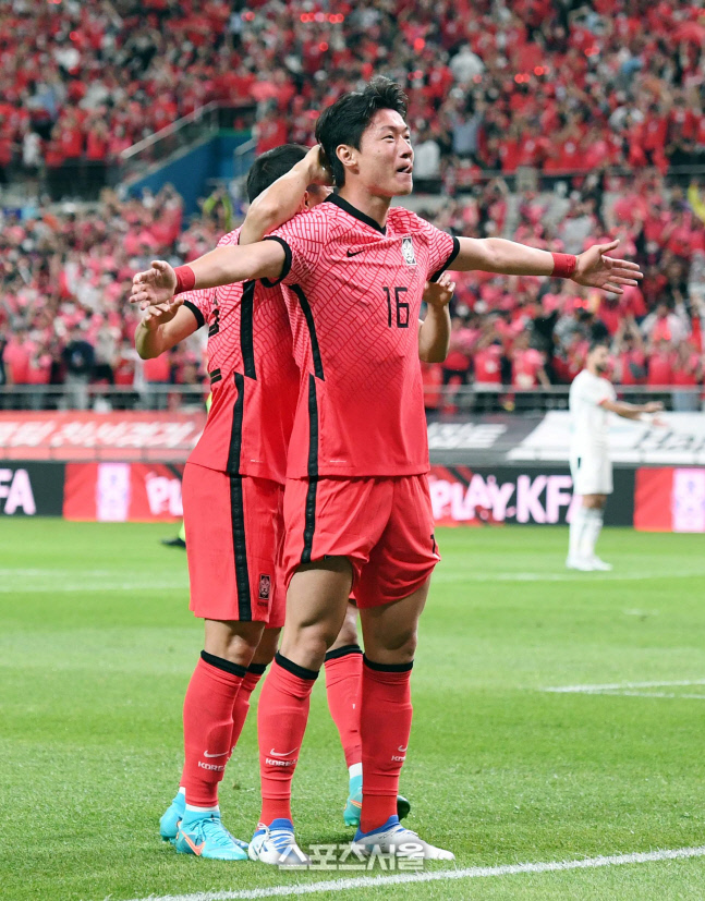 [포토]선제골 성공한 황의조
