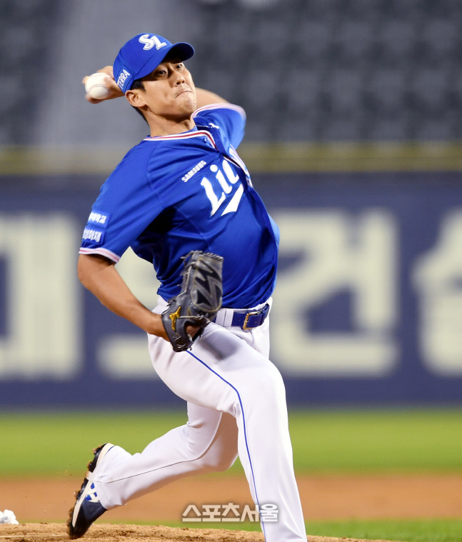 [포토] 이상민 '역투'