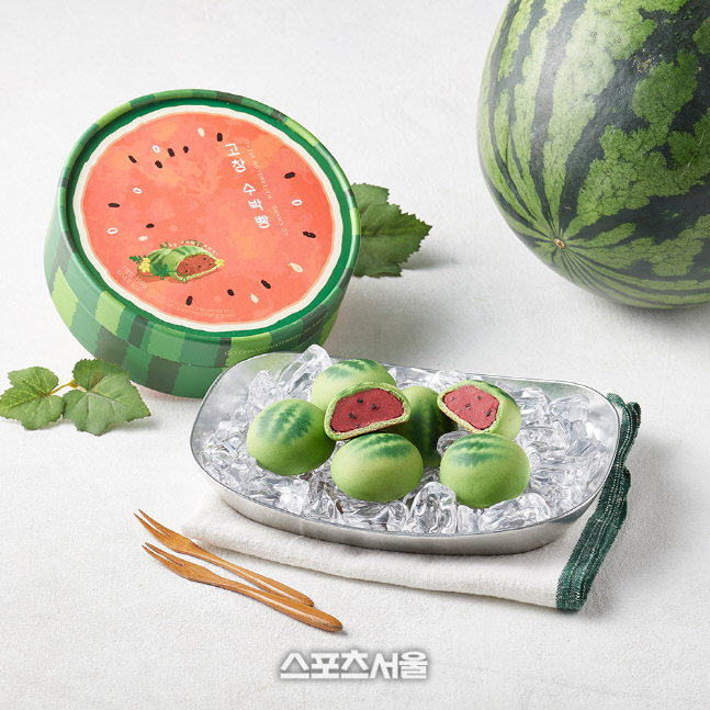 고창군, 고창수박으로 만든 캐릭터빵 출시...먹는 재미와 맛 고소함 ‘일품’