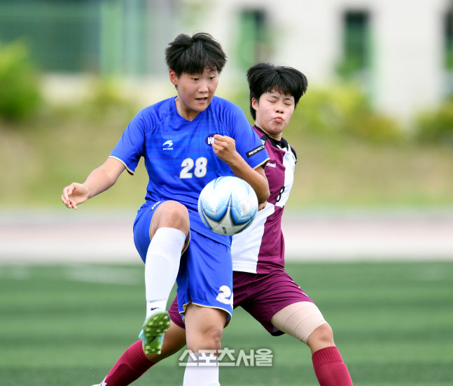 [포토] 대전 한빛고 강민하 \'차분하게\'