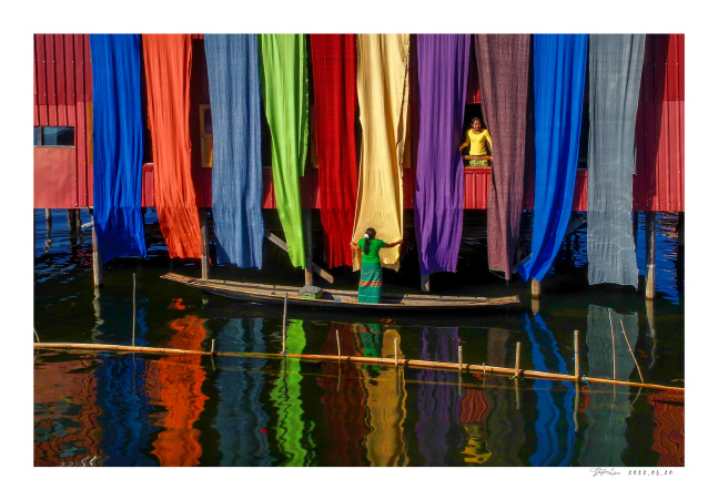 임상호 작가가 담은 미얀마의 여인들, 우리도 옛적에 그랬지~~ [포토]