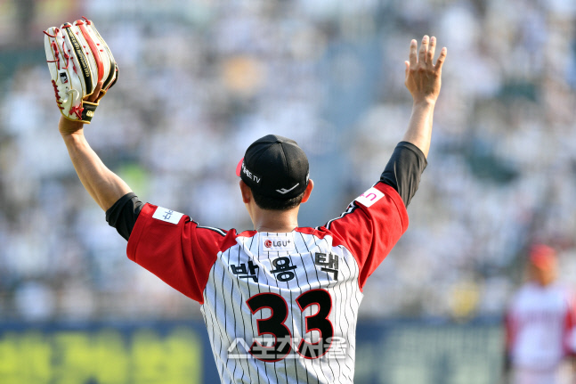 '정든 잠실그라운드를 떠나며' 은퇴식 박용택[포토]