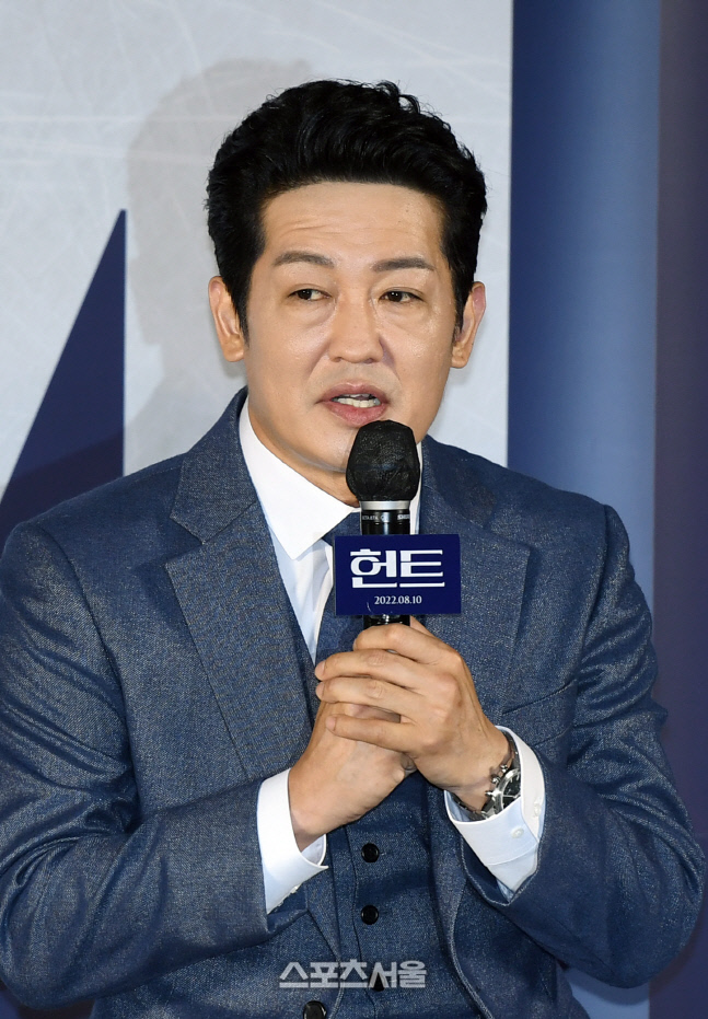 [포토]'헌트'의 허성태, '이정재-정우성과 함께 영화 할 줄은...'
