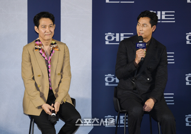 [포토]23년 만에 한 스크린에 담긴 이정재-정우성