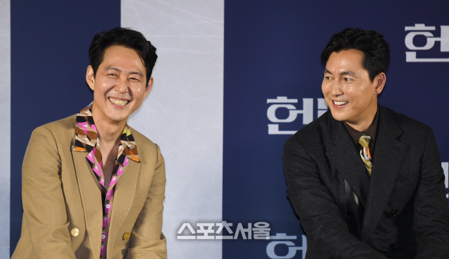 [포토]영화 '헌트'로 만난 이정재-정우성