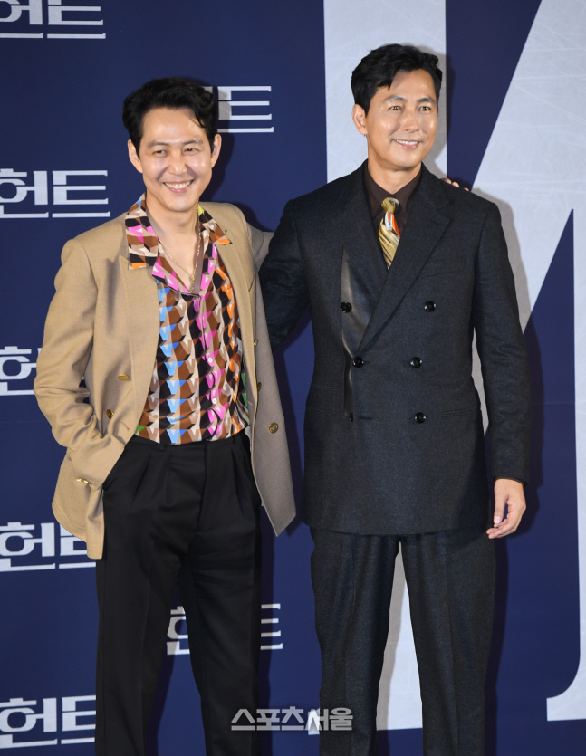 [포토]이정재 연출 영화 '헌트'에 함께하는 정우성