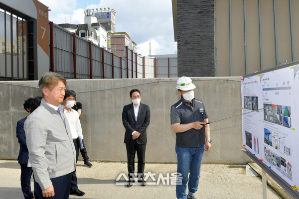 김이강 서구청장, 민선 8기 출범 직후 화정아이파크 사고현장으로