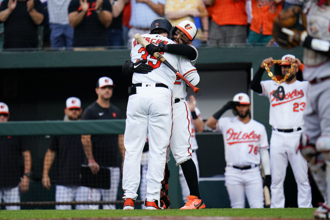 Angels Orioles Baseball