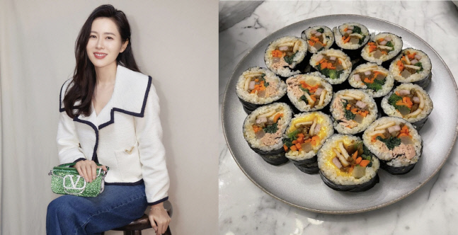 '현빈♥'손예진, 결혼하더니 그럴듯한 요리 실력 "뿌듯하다"[★SNS]