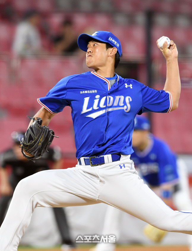 [포토]역투하는 삼성 이상민