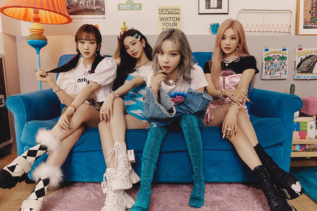 에스파 두 번째 미니앨범 \'Girls\' 티저 이미지