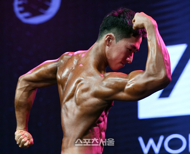WNGP 일산 피지크 김태준, 어깨 근육의 아름다움이란.... [포토]