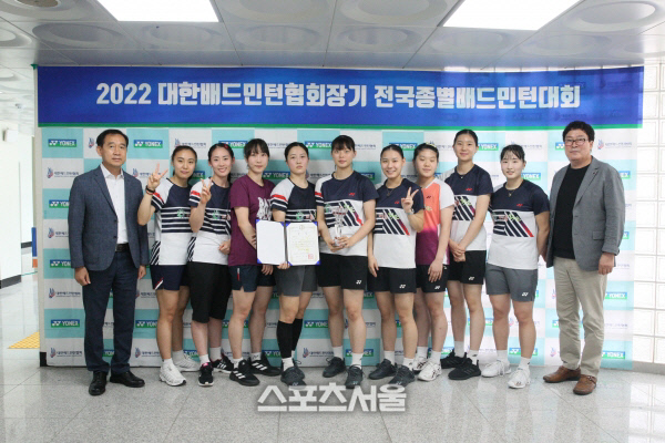 화순군청 배드민턴부, 여자일반부 단체전 준우승