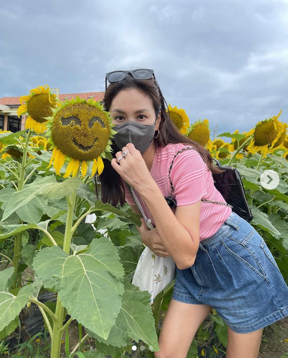고소영 옆 리틀 고소영, 꽃보다 예쁜 모녀 투샷[★SNS]