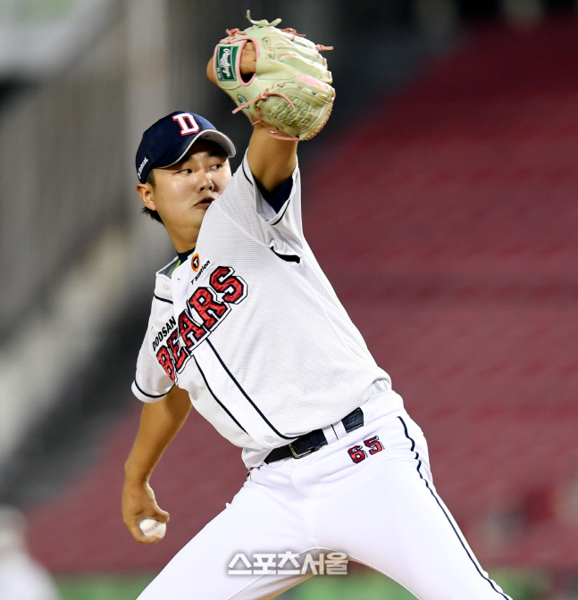 [포토] 정철원 '승리를 지켜라'