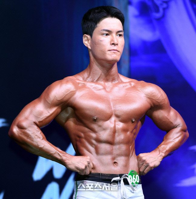 WNGP 파이널리그 피지크 손주영, 가슴과 배에 바다가 있었어! [포토]