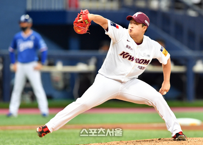 집단 마무리 체제 하루 만에 폐기 키움 김재웅 새 클로저 낙점[SS 고척in]