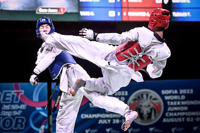 M-51kg 양희찬(오른쪽) 결승전