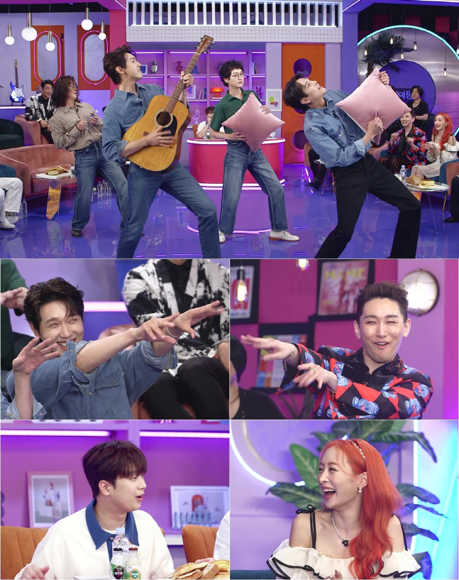 김호영, 지현우 골반 댄스에 흥분…김태원 "이 정도 끼라면 내림굿 받아야"('불명')