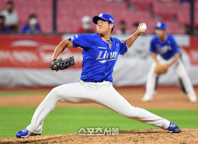 [포토]역투하는 삼성 이상민