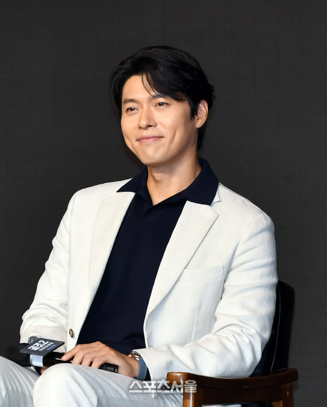 '가족이야기에 흐믓한 미소' 현빈[포토]