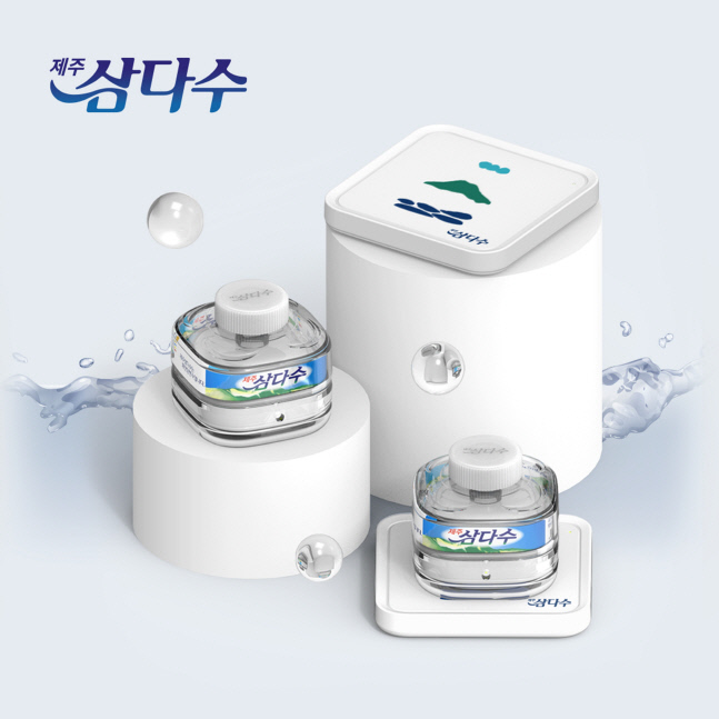 제주삼다수X삼성 갤럭시 콜라보 무선충전기, 버즈케이스 이미지