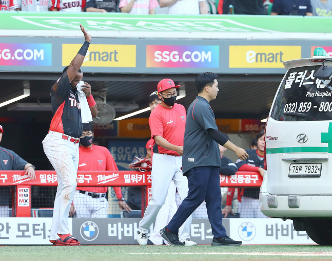 46일 만에 다시 만난 김광현-소크라테스 악몽은 떨쳐냈다[SS 현장속으로]