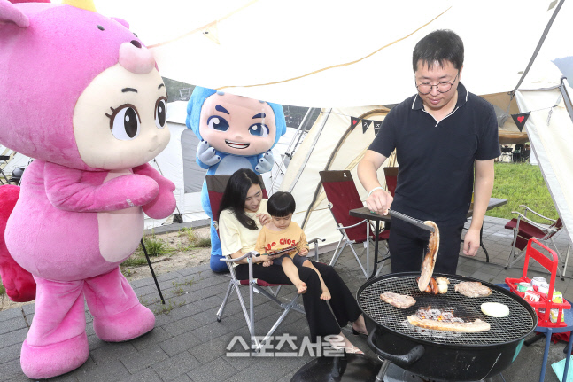 KT, 고객 초청행사 '올레tv 키즈랜드 캠핑' 성료