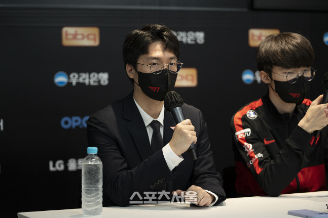 연습→체력향상→결승, 최성훈 T1 감독 “젠지에 3-1 승리 확신”[SS승장]