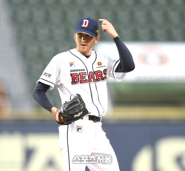 [포토] 보크 브랜든 '미안, 착각했어'