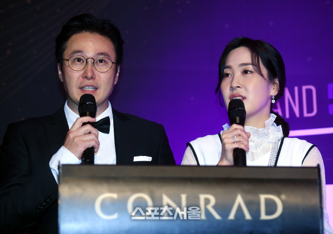 [포토] 미스 인터콘티넨탈 MC는 오도훈-김유나 아나운서