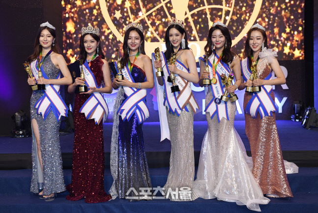 [포토]2022 미스 인터콘티넨탈 한국대회, 영광의 본상 수상자들