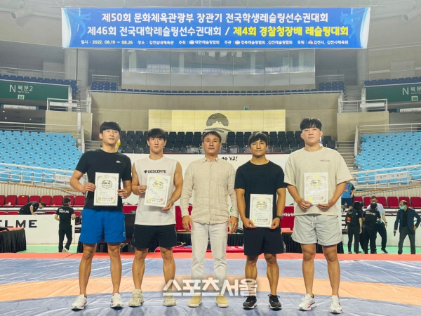 함평군, 제4회 경찰청장기 레슬링대회 전원 입상 쾌거