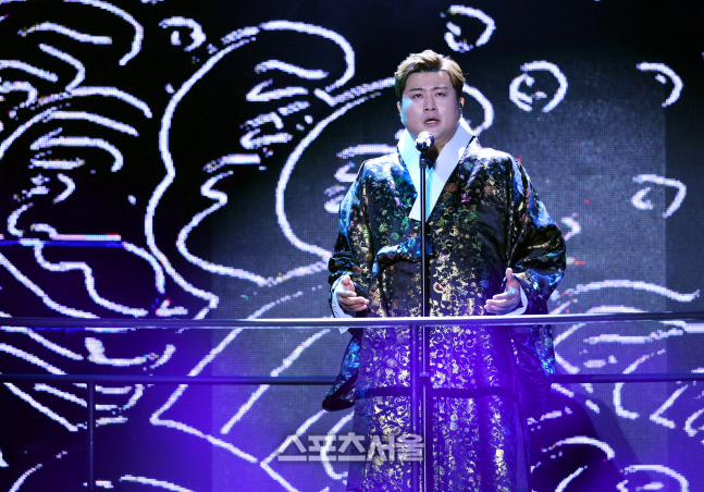 [포토] 김호중, 첫 TV 단독 쇼 녹화