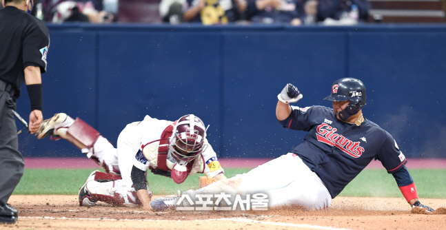 [포토] 이지영 '내가 빨랐어'