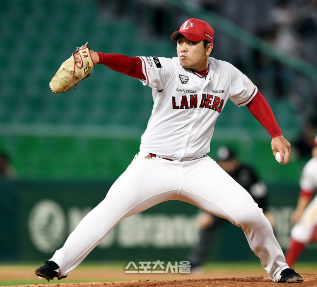 [포토] 역투하는 SSG 김택형