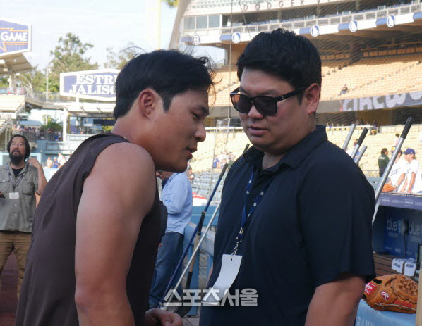 김하성, "다르빗슈는 정말 대단한 피처"