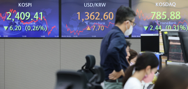 치솟는 환율에도 외국인 8월 국내 주식 4조원 순매수… 9월 들어서는 순매도 전환