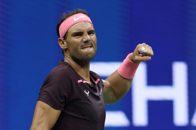 나달, 16강행 "레벨이 올라가고, 좋아지고 있다"...US오픈 5회 우승 기대감