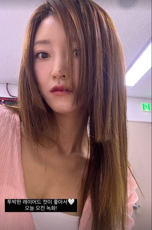 서하얀, ♥임창정도 놀랄 과감한 변신..계단 머리도 찰떡 소화