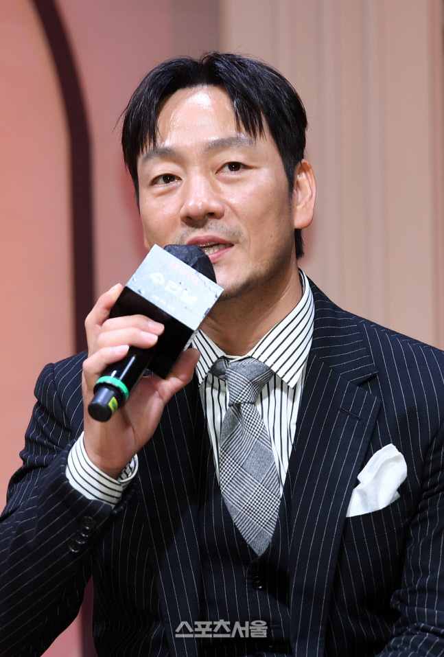 [포토]박해수, \'수리남\' 재미있게 봐주세요!