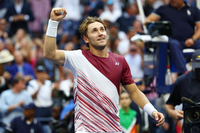 하차노프 꺾은 루드, US오픈 결승 선착…세계랭킹 1위도 보인다