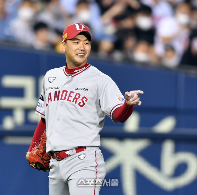 \'잘잡았어!\' 김광현 [포토]