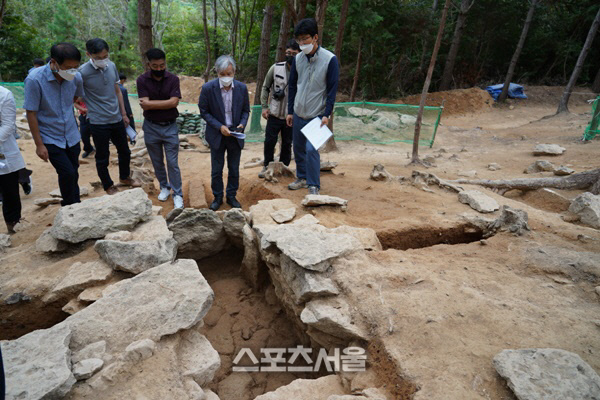 15-해남군 현산면 마한유적 읍호고분 발굴 현장설명회 (1)