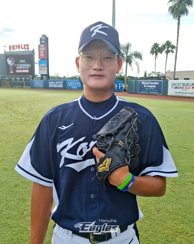 1순위 확정짓고 한일전 승리 완성한 김서현, 한화 우승·신인왕·MVP 다짐