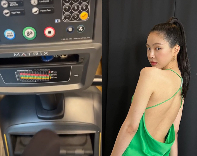 손나은, 명품 몸매 이유 있었네..'천국의계단' 셀프 인증