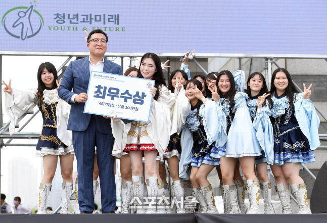 [포토]숙명여대 니비스, 청년의 날 치어리딩 챔피언십 최우수상