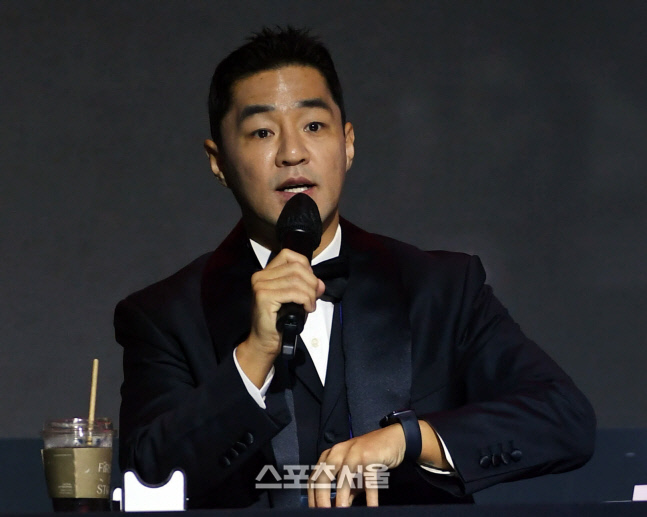 2022 머슬마니아 MC 김동민 아나운서, 역시 사회는 미남 몫이야~~ [포토]